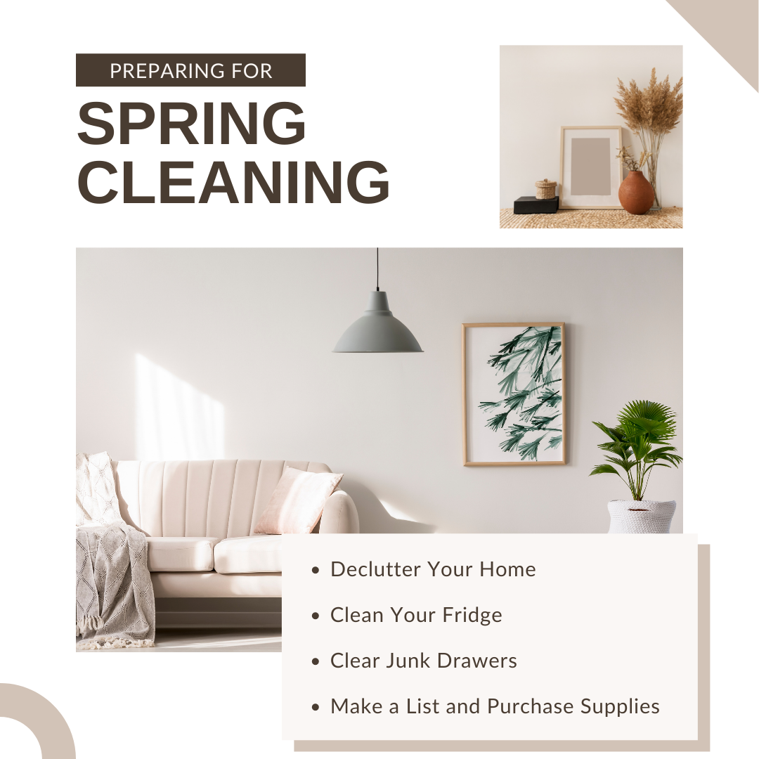 Spring Cleaning Social Media Pack- 7 Individual Graphics