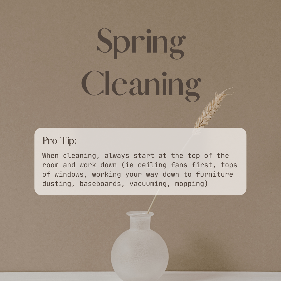 Spring Cleaning Social Media Pack- 7 Individual Graphics